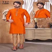 K & J D-14 Wholesale Designer Kurta With Pajama