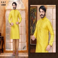 K & J D-15 Wholesale Designer Kurta With Pajama