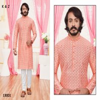 K & J D-16 Wholesale Designer Kurta With Pajama