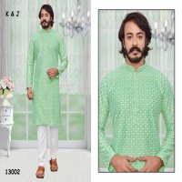 K & J D-16 Wholesale Designer Kurta With Pajama
