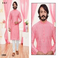 K & J D-16 Wholesale Designer Kurta With Pajama