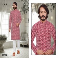 K & J D-16 Wholesale Designer Kurta With Pajama