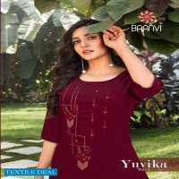 BAANVI YUVIKA VOL 1 EXCLUSIVE KURTI WITH PANT PAIR ETHNIC COLLECTION