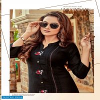 Karissa Aarzoo Wholesale Reyon Embroidered Long Kurtis