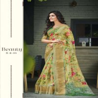 SHVETAMBAR CREATION NATOOJI SILK ORGANZA SARIS WHOLESALE RATE
