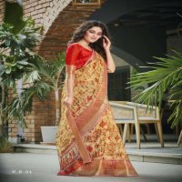 SHVETAMBAR CREATION NATOOJI SILK ORGANZA SARIS WHOLESALE RATE