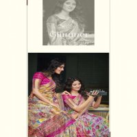 SHVETAMBAR CREATION NATOOJI SILK ORGANZA SARIS WHOLESALE RATE