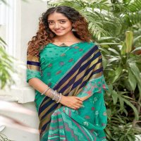 VINAMRA VISCOSE PRINT VOL 10 FANCY ELEGANT SARIS FOR ETHNIC WEAR
