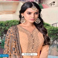 Vouch Naari Vol-3 Wholesale Top Georgette Festive Salwar Kameez