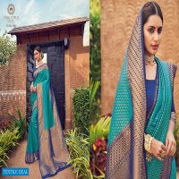 Pink Lotus Pearl Silk Wholesale Designer Ethnic Sarees