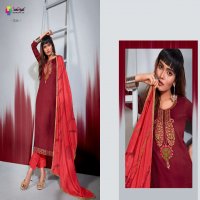 ORION BY SANSKRUTI PURE JAM SILK CASUAL FANCY DRESSES