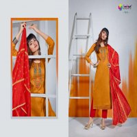 ORION BY SANSKRUTI PURE JAM SILK CASUAL FANCY DRESSES