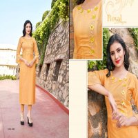 SELESTA PRESENT SIMRAN CHANDERI DESIGNER FANCY KURTIS