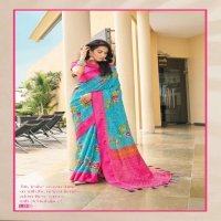 SHVETAMBAR LOTUS BRASSO COTTON FANCY DESIGNER SAREE SUPPLIER