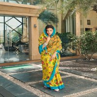 SHVETAMBAR LOTUS BRASSO COTTON FANCY DESIGNER SAREE SUPPLIER