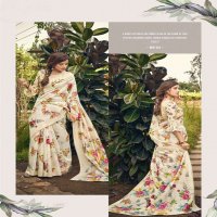 SHVETAMBAR WEAVES OF BANARAS SOFT COTTON PRINTED SARIS AT BEST RATES