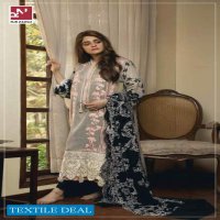 Rub Nawaz Wajid Khan Eid Collection Wholesale Chikankari Work Pakistani Dress