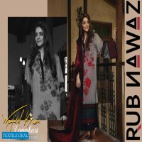Rub Nawaz Wajid Khan Eid Collection Wholesale Chikankari Work Pakistani Dress