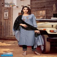 Manas Glory Wholesale Full Stitched 3 piece Dress