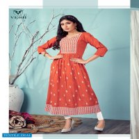 Vesh Pahal Wholesale Soft Reyon Kurtis Catalogs