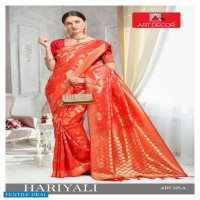 Art Decor Hariyali Wholesale Handloom Sarees