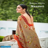 Seema Maanavi Wholesale Premium Moss Indian Sarees