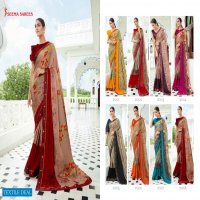 Seema Maanavi Wholesale Premium Moss Indian Sarees