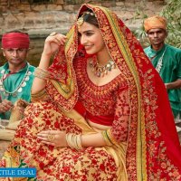 KHWAAB VOL 17 BY KALISTA SILK HEAVY EMBROIDERY WEDDING FANCY SAREE