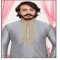 K&J D-24 Wholesale Designer Men's Kurti With Pajama