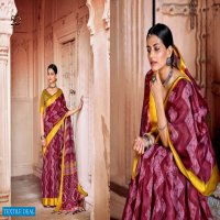 LINEN SILK VOL 9 BY 5D PRINTED DAILY WEAR FANCY SAREE