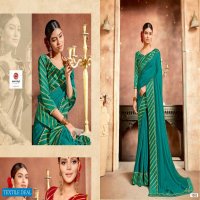 SEEMAYA NAVELI VICHITRA SILK LEHERIYA PRINTED SAREE