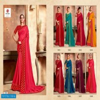 SEEMAYA NAVELI VICHITRA SILK LEHERIYA PRINTED SAREE