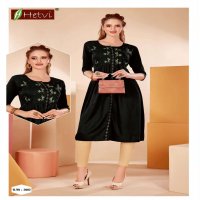 AMIRA BY HETVI HEAVY RAYON WITH WORK KURTI CATLOG COLLECTION