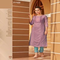 SYASII PRESENT MATIC COTTON DAILY WEAR FANCY KURTI