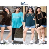 Seriema Glazier Vol-4 Wholesale Short Western Tops