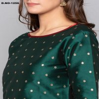 Style Instant Titli Wholesale Art Silk Kurti With Pant Catalog