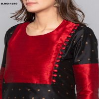 Style Instant Titli Wholesale Art Silk Kurti With Pant Catalog