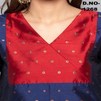 Style Instant Titli Wholesale Art Silk Kurti With Pant Catalog