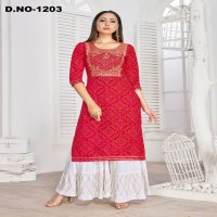 Style Instant Anjali Wholesale Kurti With Plazzo Or Pant Catalogs