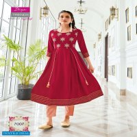 Diya Trends Ethnicity Vol-7 Wholesale Flare Kurtis Catalog