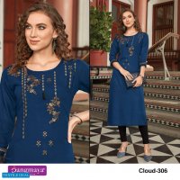 Rangmaya Cloud Vol-3 Wholesale Long Kurtis