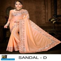 Ronisha Sandal Wholesale Designer Indian Sarees