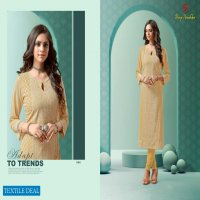 Deep Anushka Schiffli wholesale long Schiffli Work Kurtis