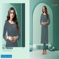Deep Anushka Schiffli wholesale long Schiffli Work Kurtis