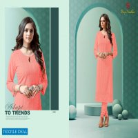 Deep Anushka Schiffli wholesale long Schiffli Work Kurtis