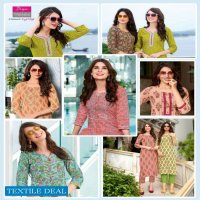 Diya Trends Cotton Candy Vol-1 Wholesale long Kurtis Catalogs