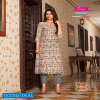 Diya Trends Cotton Candy Vol-1 Wholesale long Kurtis Catalogs