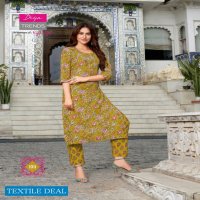 Diya Trends Cotton Candy Vol-1 Wholesale long Kurtis Catalogs