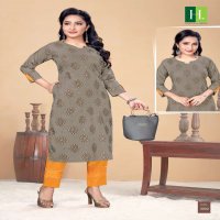 H DOT INDI CHIC COTTON KURTI WITH PANT SET AUTHORIZED SUPPLIER IN SURAT