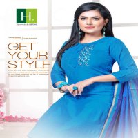 H DOT ODHANI VOL 3 KURTI WITH DUPATTA SET BY HIRWA WHOLESALE